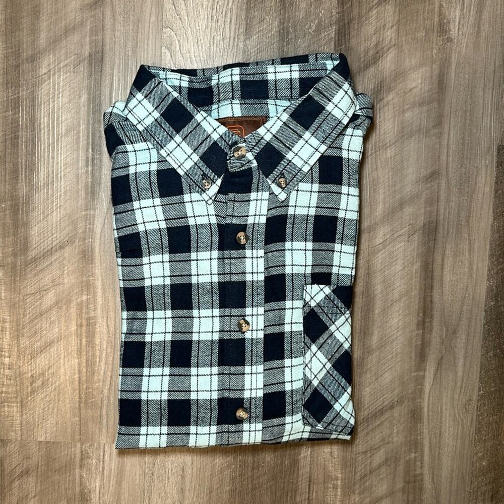 Ranch Tough Flannel Long Sleeve Button Down - XL